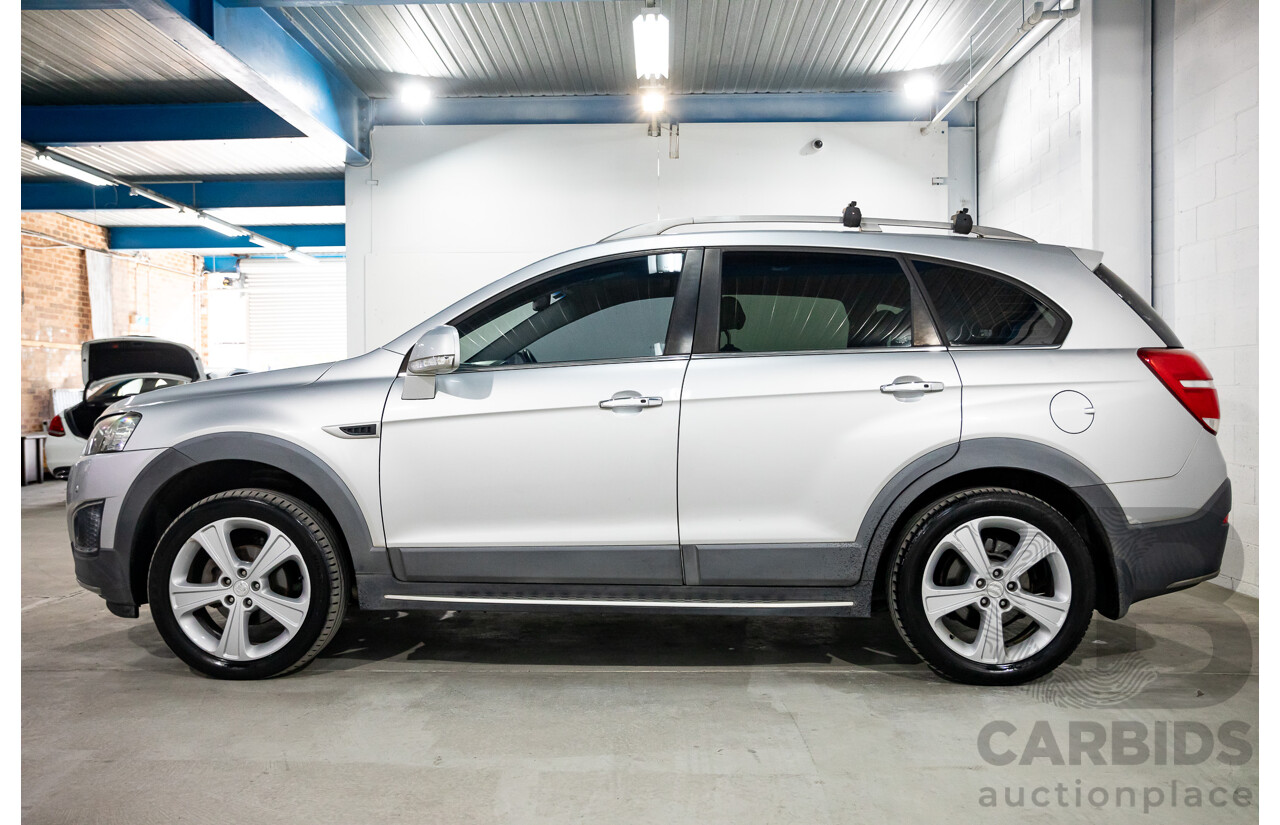 3/2014 Holden Captiva 7 LTZ (AWD) CG MY14 4d Wagon Silver Nitrate Metallic V6 3.0L - 7 Seater