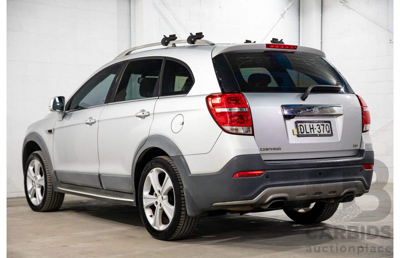 3/2014 Holden Captiva 7 LTZ (AWD) CG MY14 4d Wagon Silver Nitrate Metallic V6 3.0L - 7 Seater