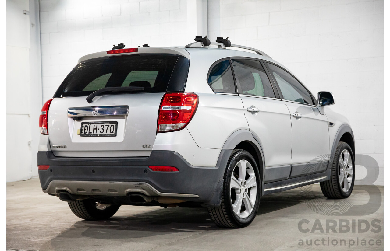 3/2014 Holden Captiva 7 LTZ (AWD) CG MY14 4d Wagon Silver Nitrate Metallic V6 3.0L - 7 Seater