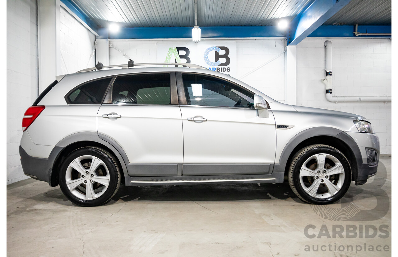 3/2014 Holden Captiva 7 LTZ (AWD) CG MY14 4d Wagon Silver Nitrate Metallic V6 3.0L - 7 Seater