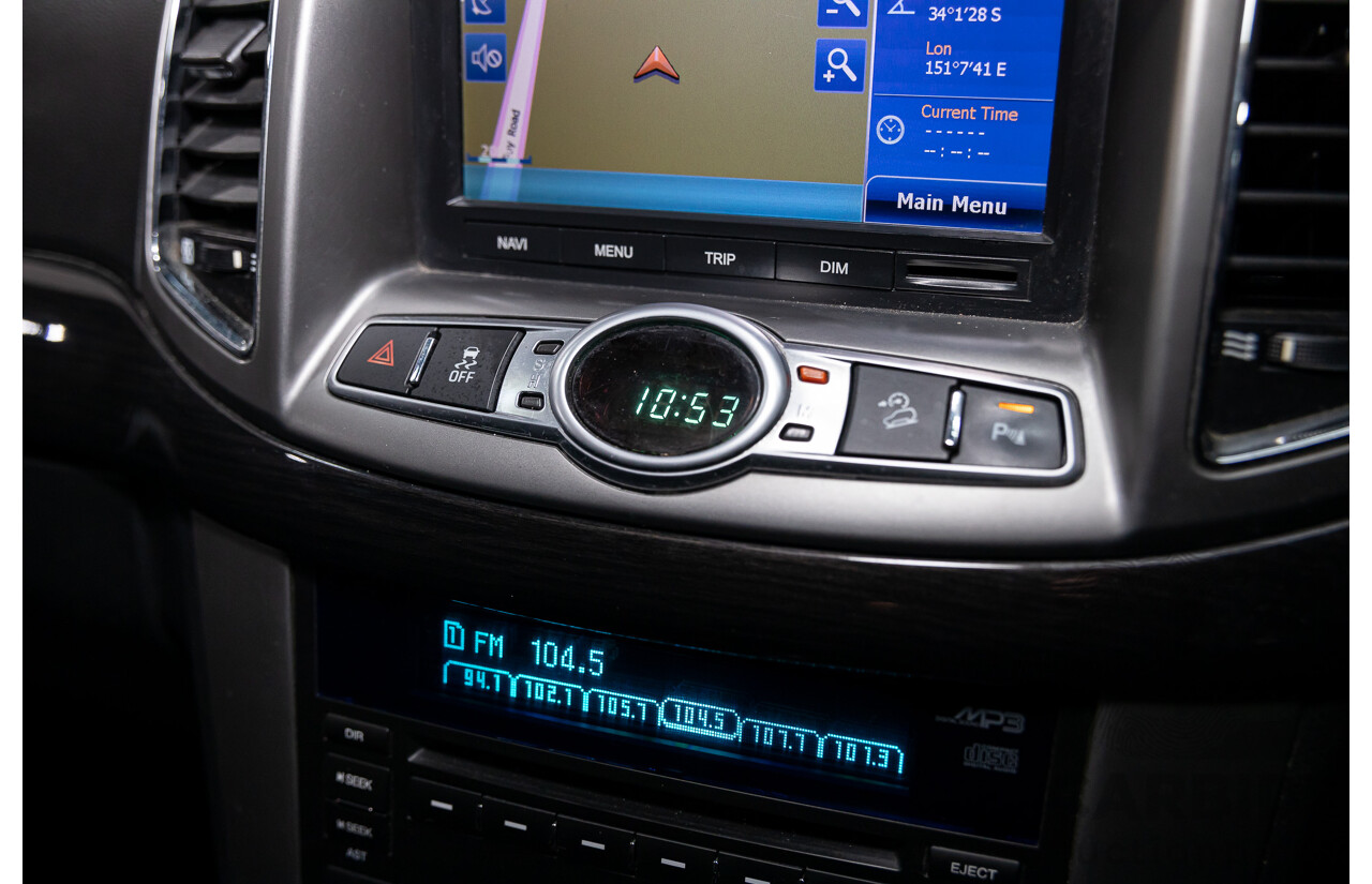 3/2014 Holden Captiva 7 LTZ (AWD) CG MY14 4d Wagon Silver Nitrate Metallic V6 3.0L - 7 Seater