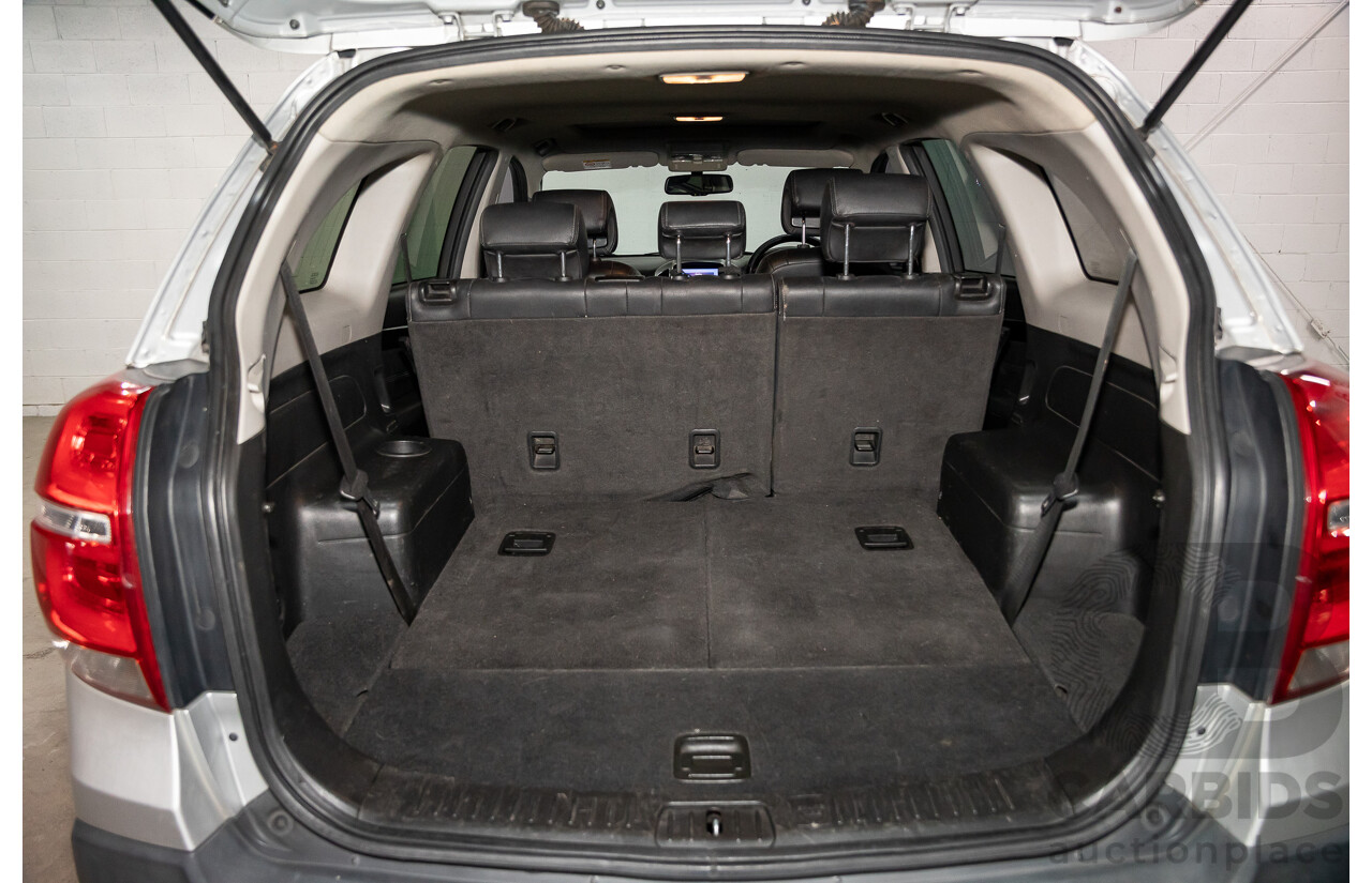 3/2014 Holden Captiva 7 LTZ (AWD) CG MY14 4d Wagon Silver Nitrate Metallic V6 3.0L - 7 Seater