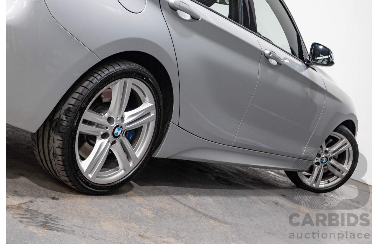 8/2013 BMW 118i F20 M-Sport MY13 5d Hatchback Glacier Silver Turbo 1.6L
