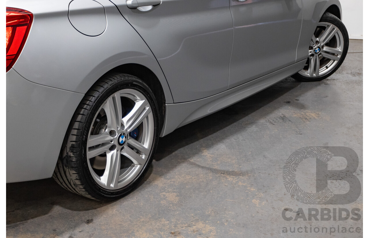 8/2013 BMW 118i F20 M-Sport MY13 5d Hatchback Glacier Silver Turbo 1.6L