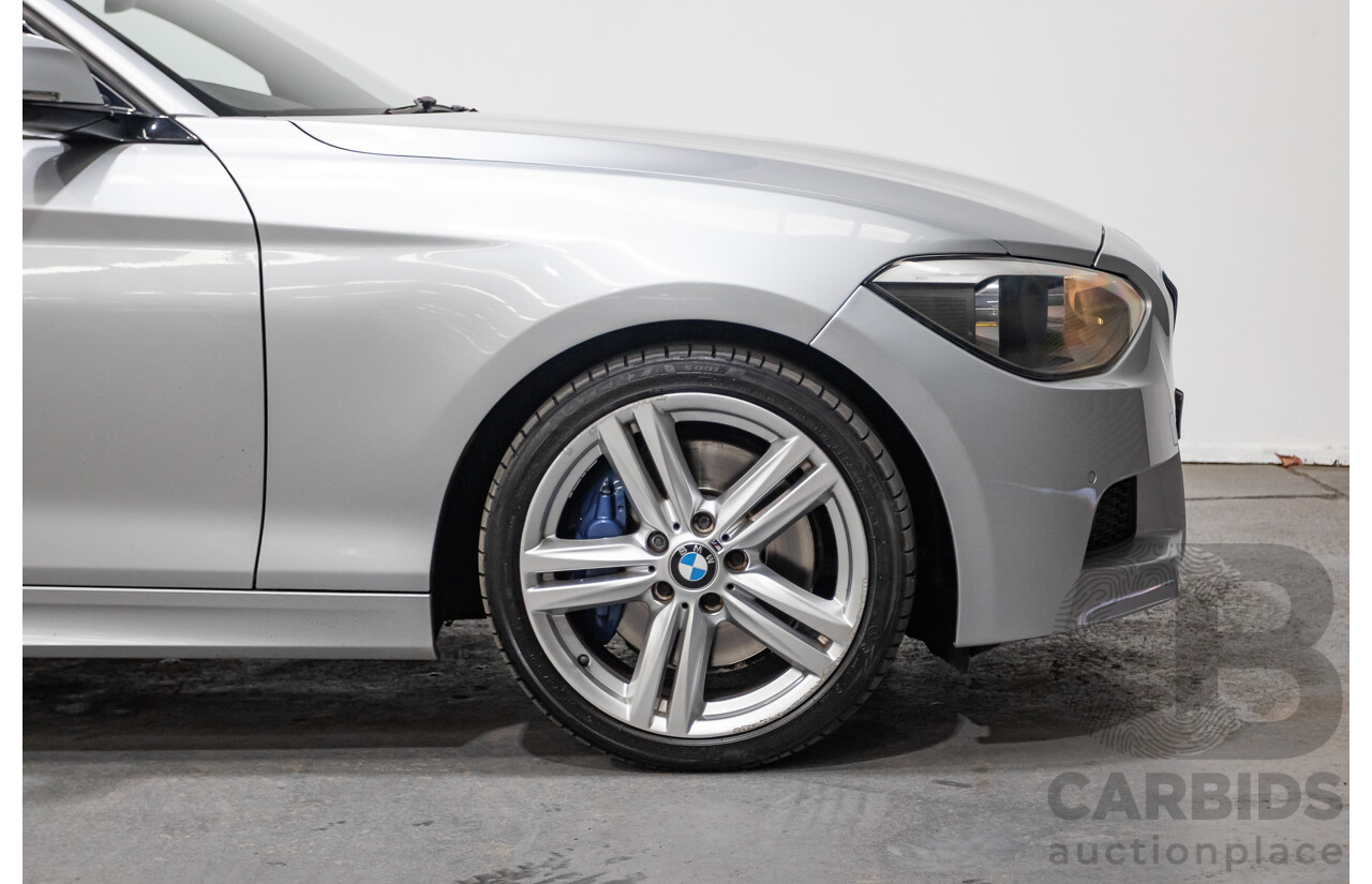 8/2013 BMW 118i F20 M-Sport MY13 5d Hatchback Glacier Silver Turbo 1.6L