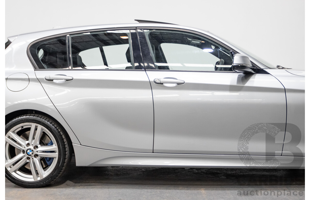 8/2013 BMW 118i F20 M-Sport MY13 5d Hatchback Glacier Silver Turbo 1.6L