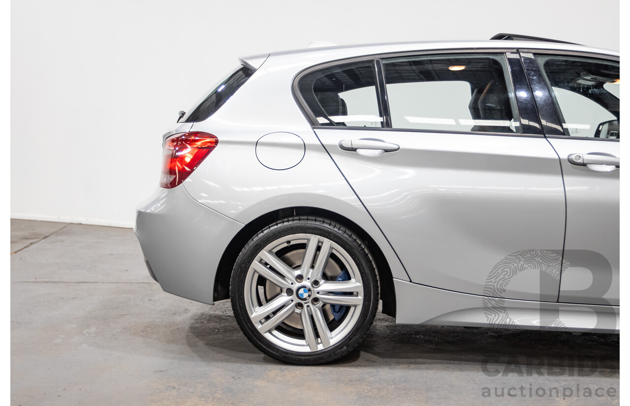 8/2013 BMW 118i F20 M-Sport MY13 5d Hatchback Glacier Silver Turbo 1.6L