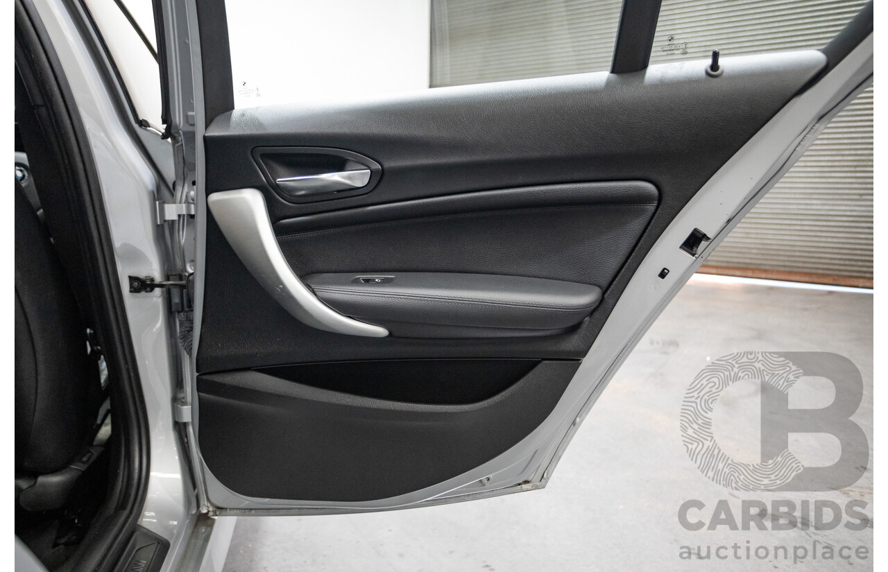 8/2013 BMW 118i F20 M-Sport MY13 5d Hatchback Glacier Silver Turbo 1.6L