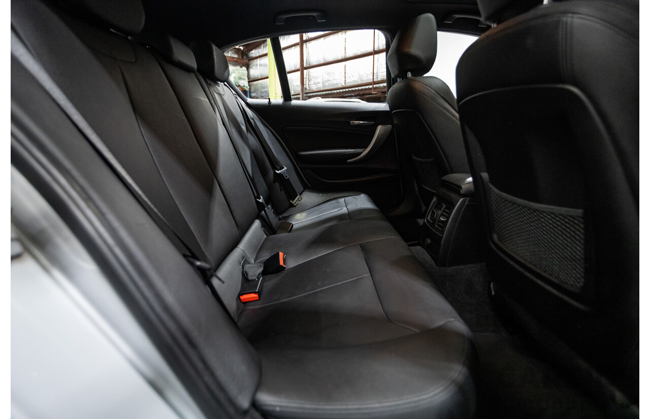 8/2013 BMW 118i F20 M-Sport MY13 5d Hatchback Glacier Silver Turbo 1.6L