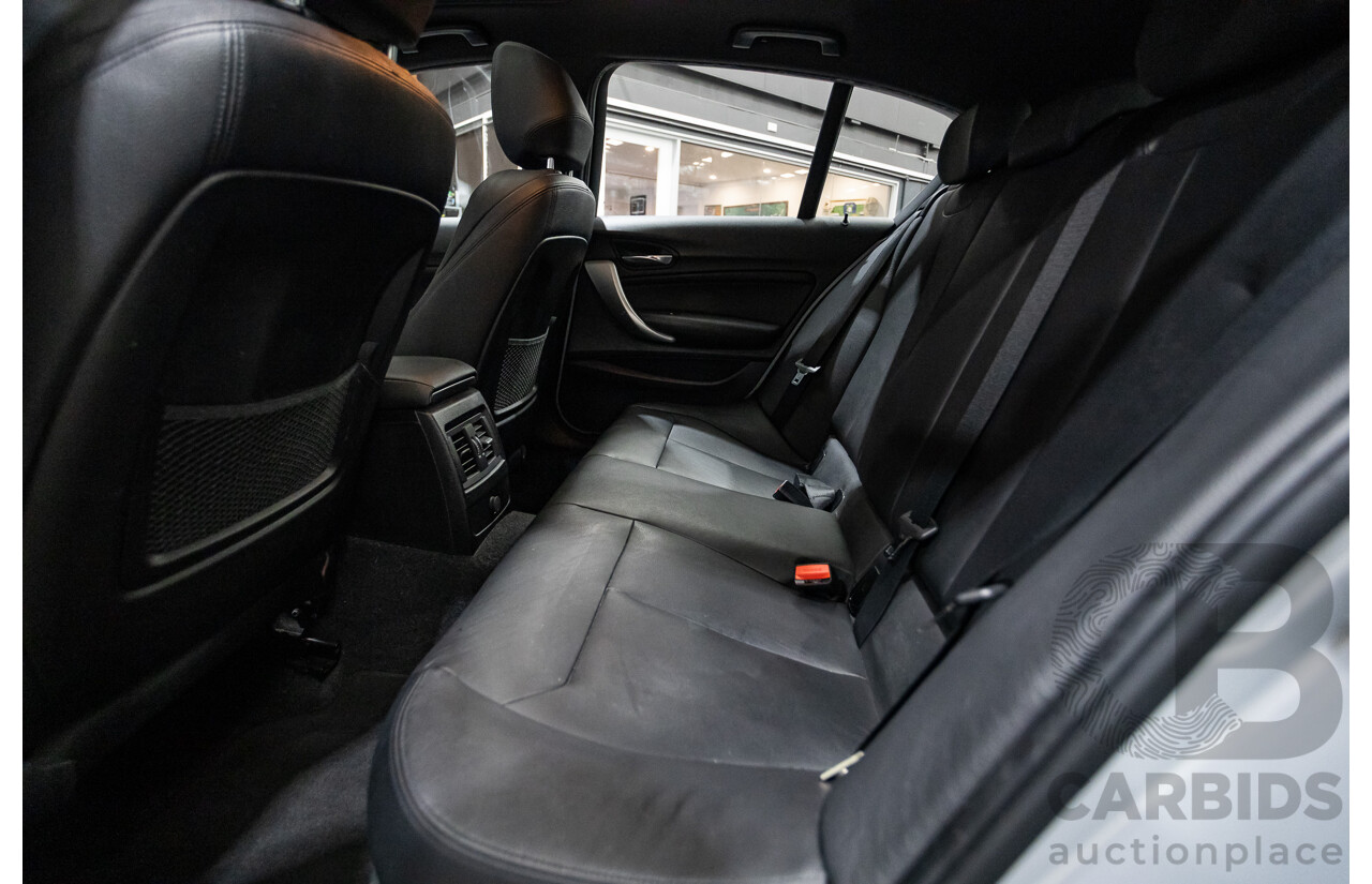 8/2013 BMW 118i F20 M-Sport MY13 5d Hatchback Glacier Silver Turbo 1.6L