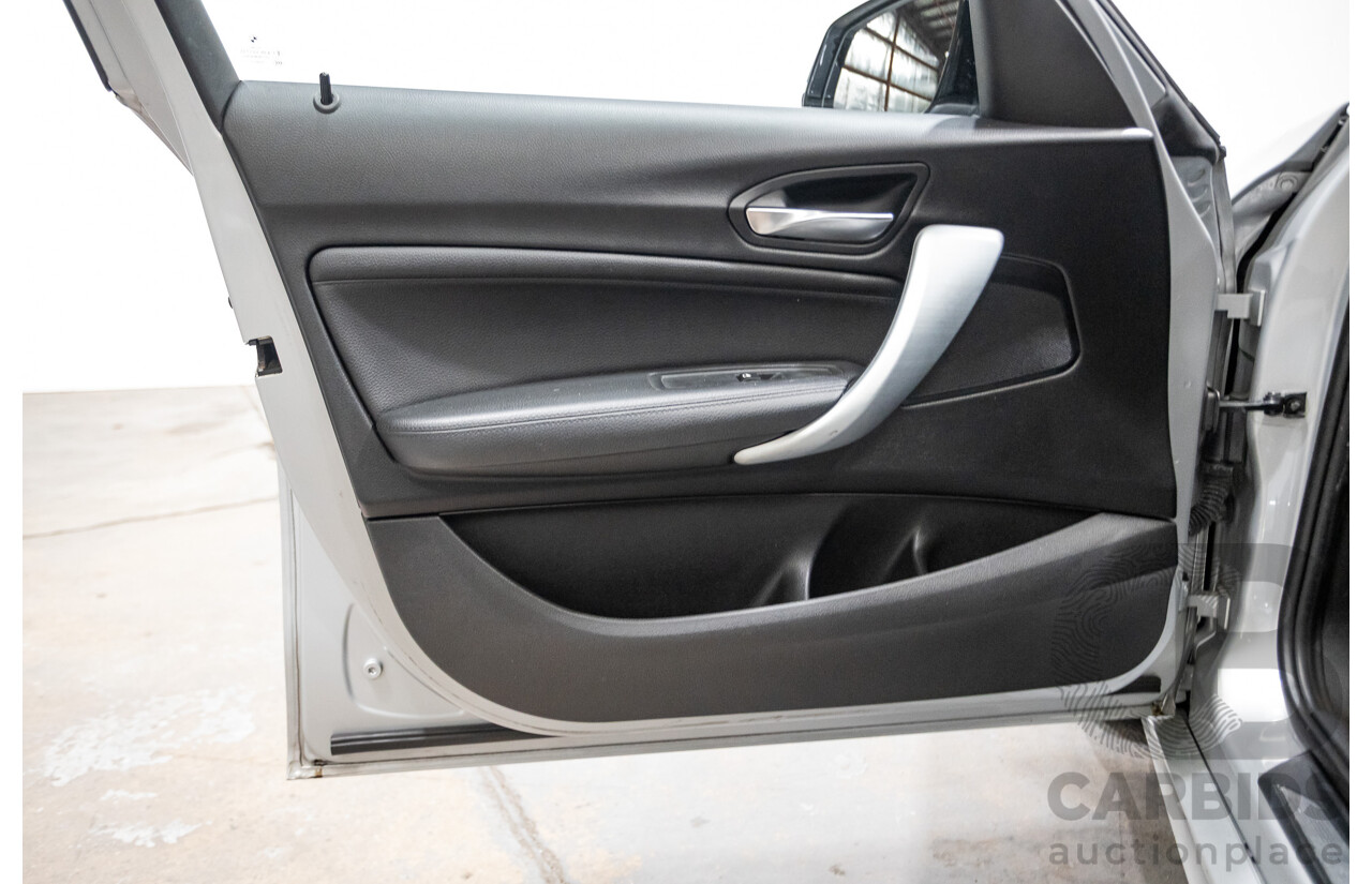 8/2013 BMW 118i F20 M-Sport MY13 5d Hatchback Glacier Silver Turbo 1.6L