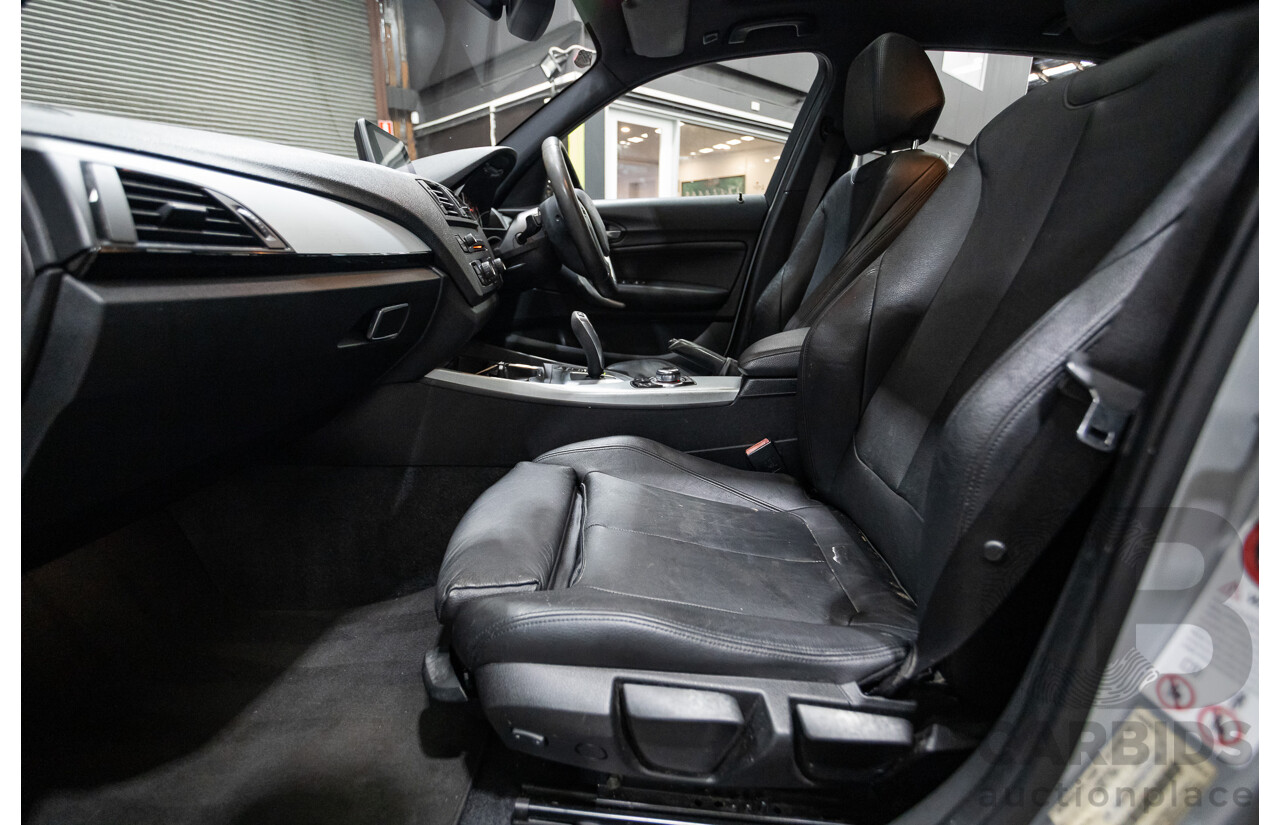 8/2013 BMW 118i F20 M-Sport MY13 5d Hatchback Glacier Silver Turbo 1.6L