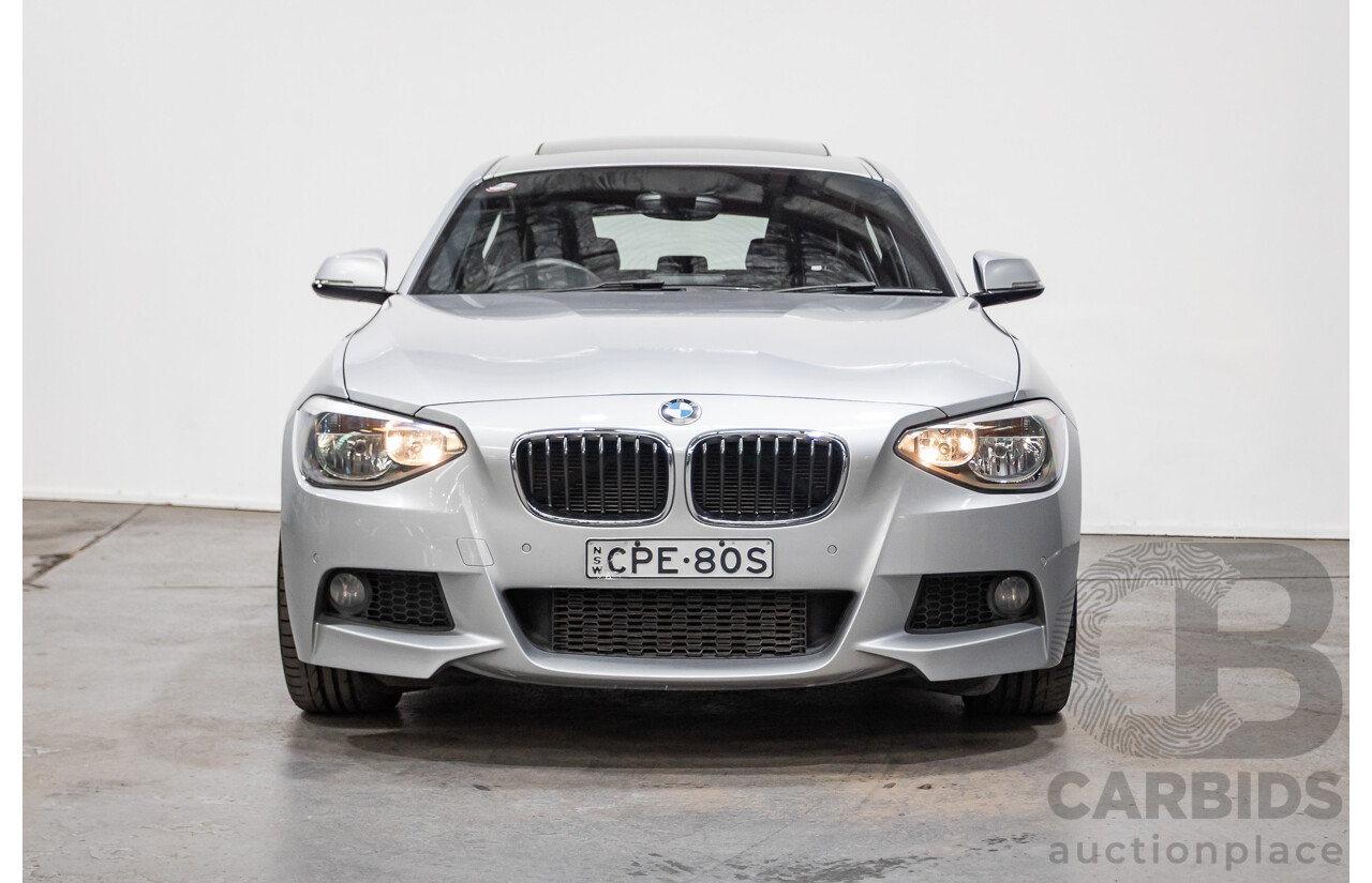 8/2013 BMW 118i F20 M-Sport MY13 5d Hatchback Glacier Silver Turbo 1.6L