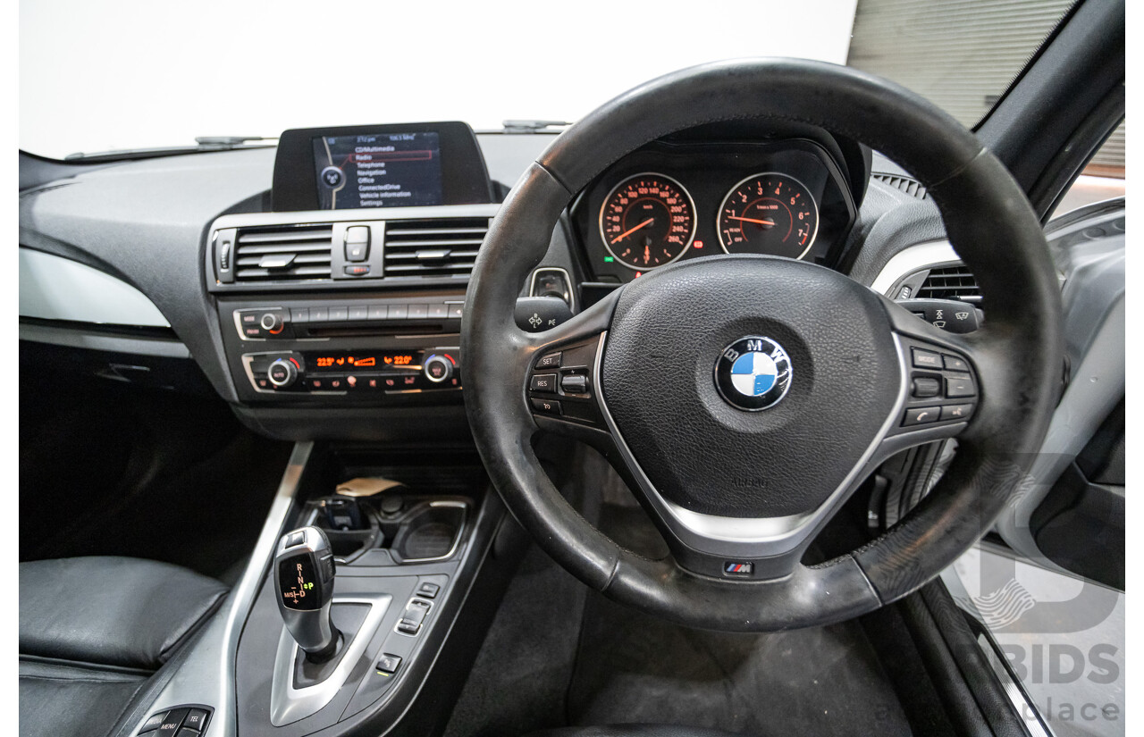 8/2013 BMW 118i F20 M-Sport MY13 5d Hatchback Glacier Silver Turbo 1.6L