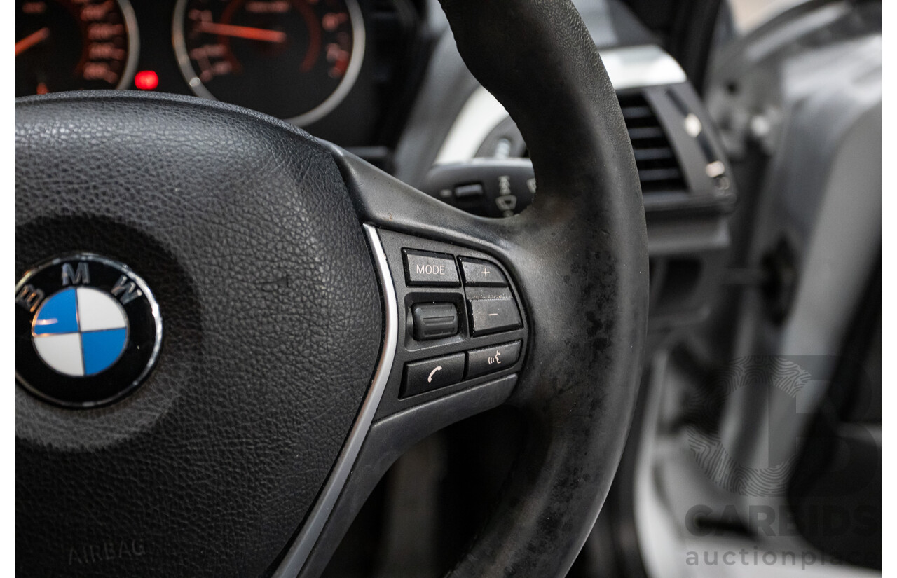 8/2013 BMW 118i F20 M-Sport MY13 5d Hatchback Glacier Silver Turbo 1.6L