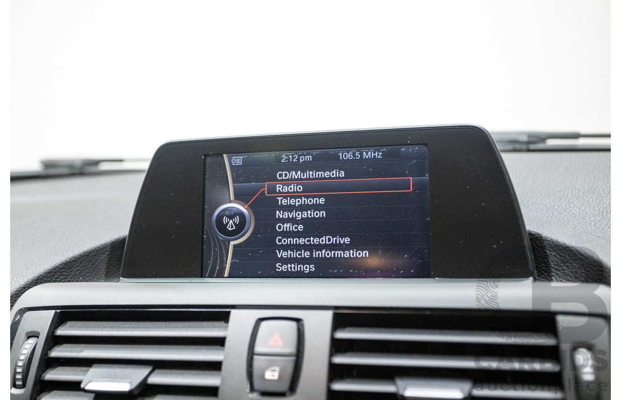 8/2013 BMW 118i F20 M-Sport MY13 5d Hatchback Glacier Silver Turbo 1.6L