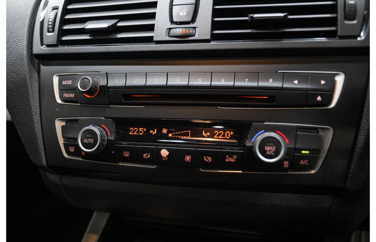 8/2013 BMW 118i F20 M-Sport MY13 5d Hatchback Glacier Silver Turbo 1.6L