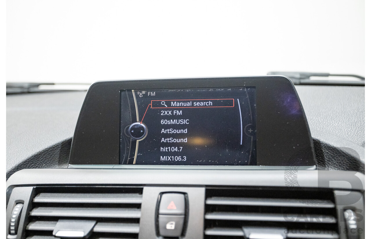 8/2013 BMW 118i F20 M-Sport MY13 5d Hatchback Glacier Silver Turbo 1.6L