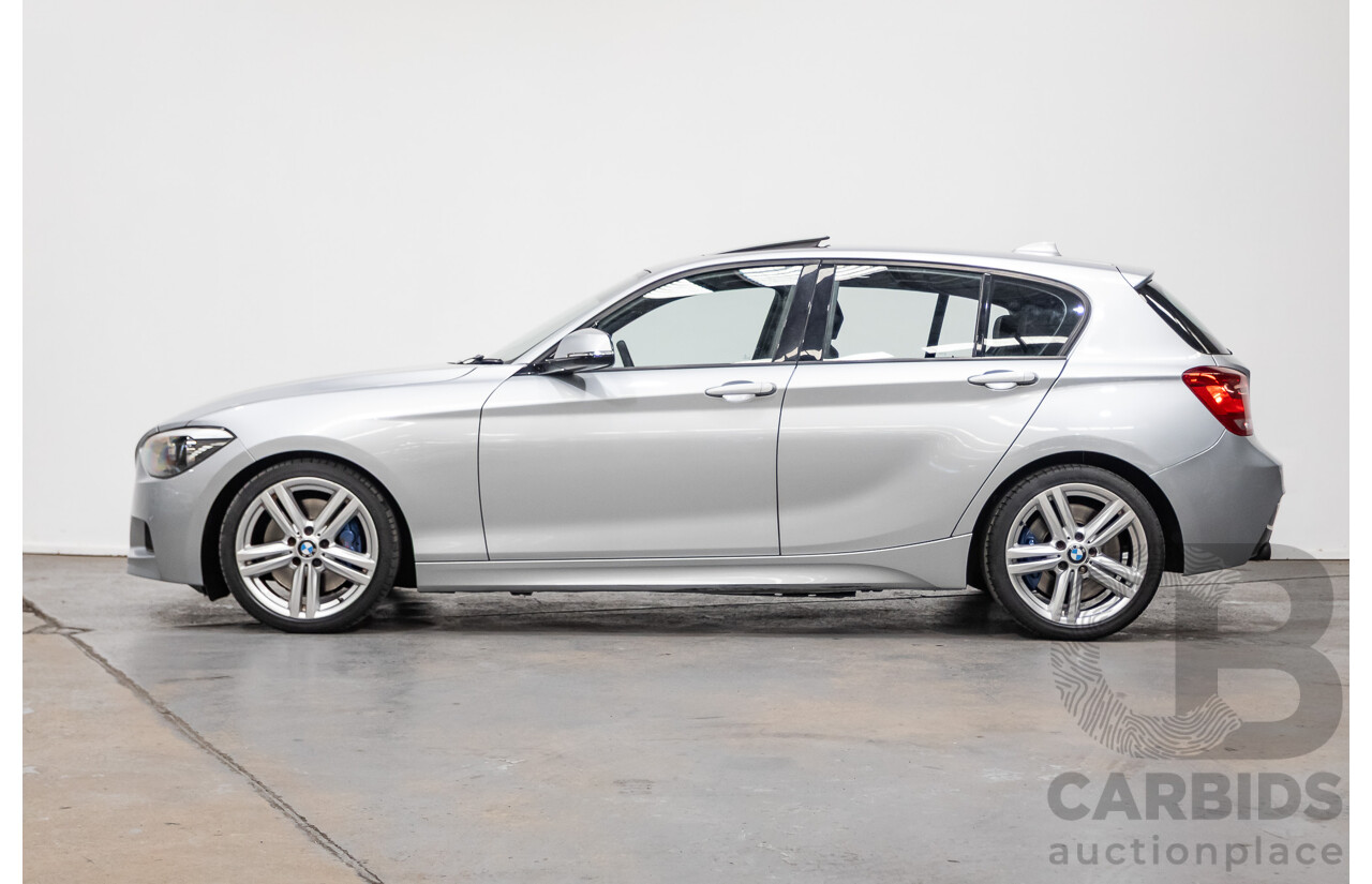 8/2013 BMW 118i F20 M-Sport MY13 5d Hatchback Glacier Silver Turbo 1.6L