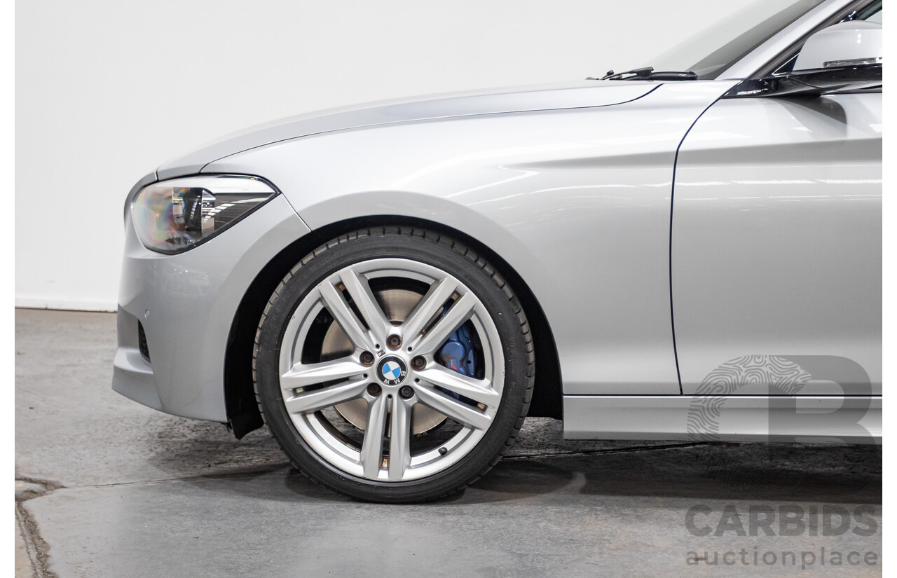 8/2013 BMW 118i F20 M-Sport MY13 5d Hatchback Glacier Silver Turbo 1.6L