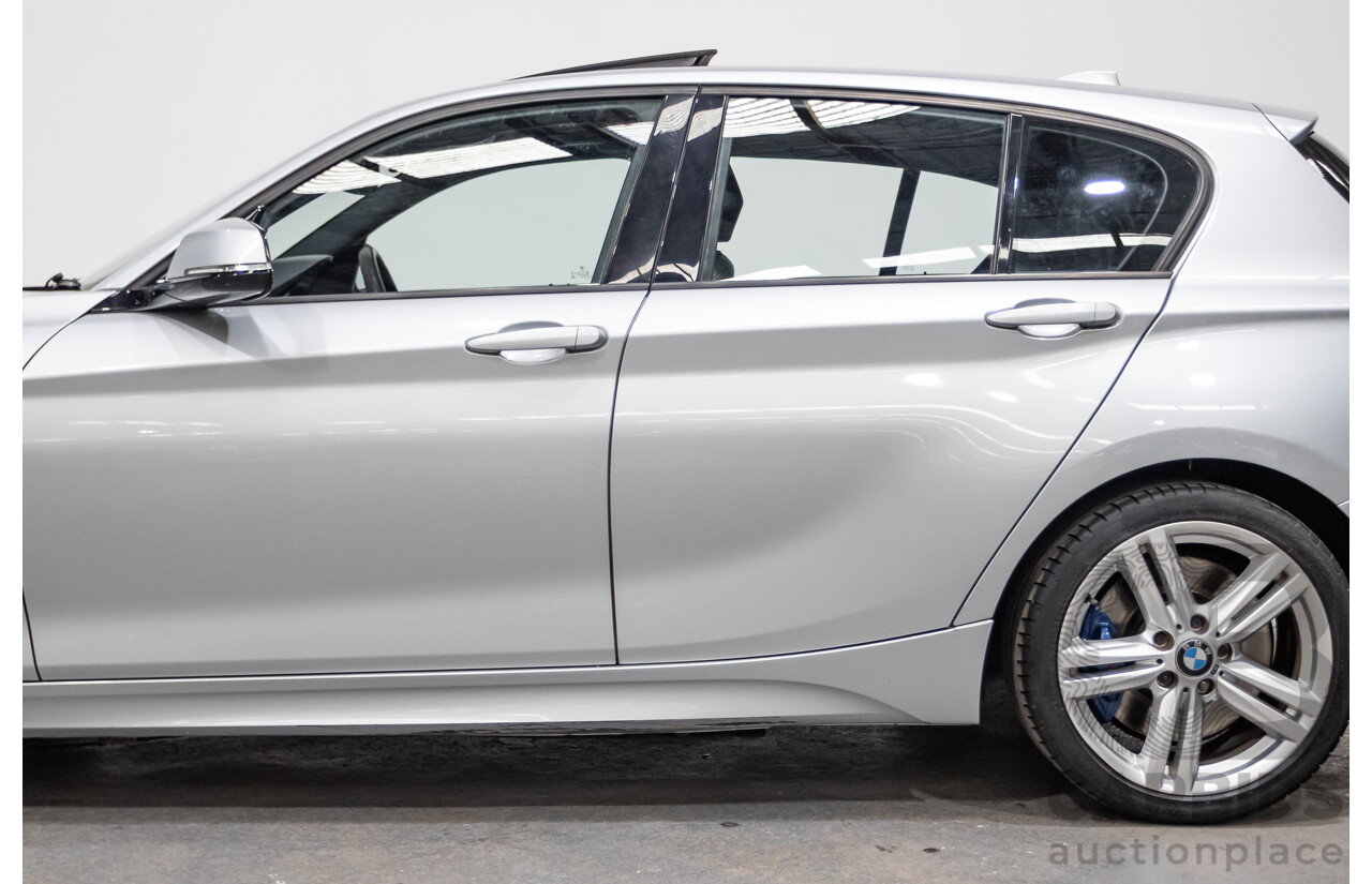 8/2013 BMW 118i F20 M-Sport MY13 5d Hatchback Glacier Silver Turbo 1.6L