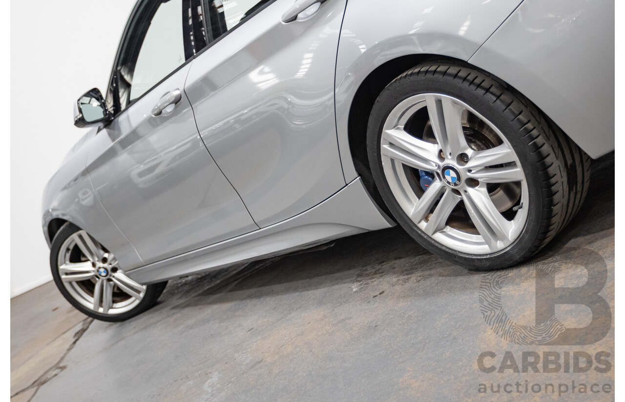 8/2013 BMW 118i F20 M-Sport MY13 5d Hatchback Glacier Silver Turbo 1.6L