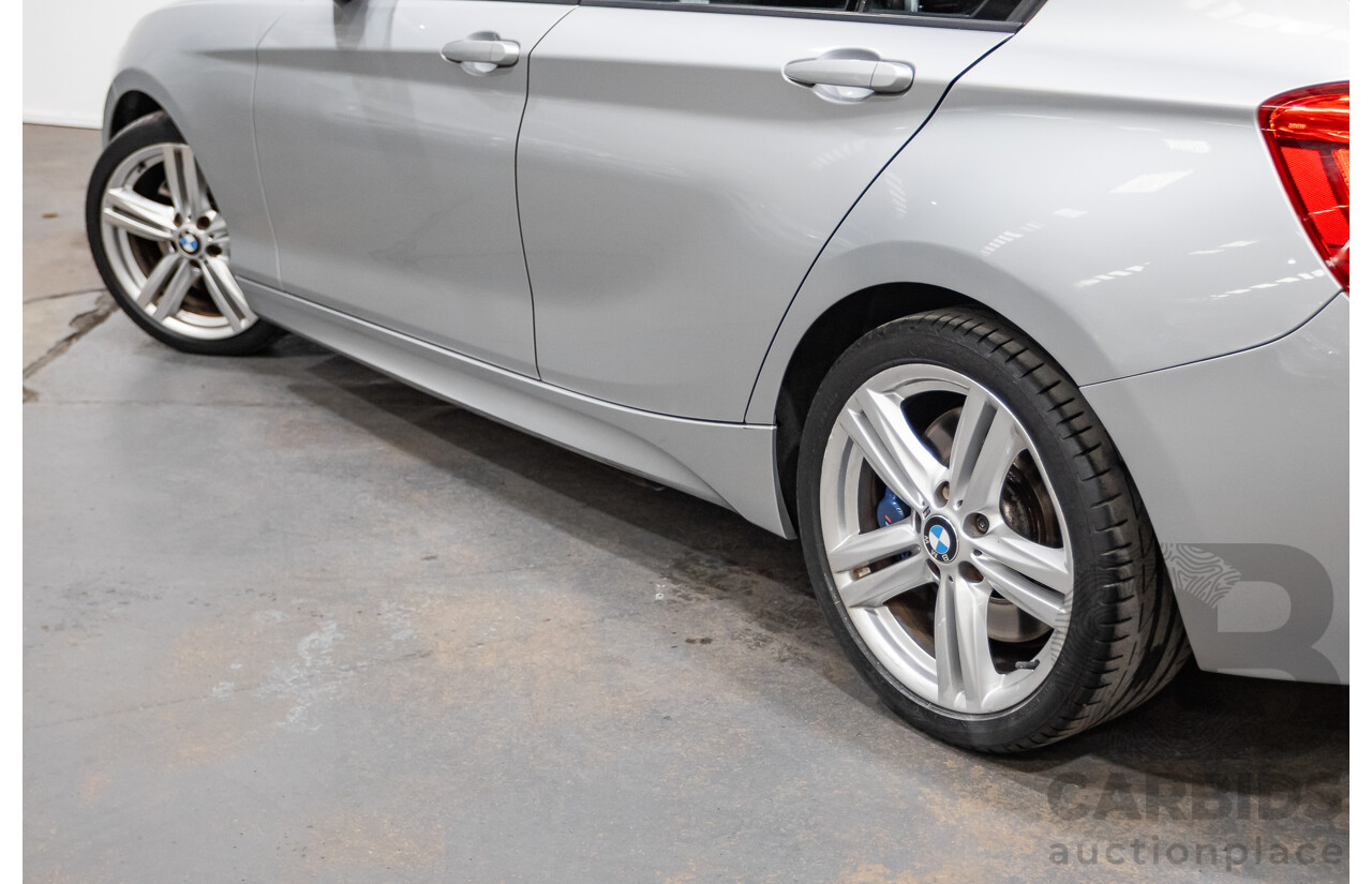 8/2013 BMW 118i F20 M-Sport MY13 5d Hatchback Glacier Silver Turbo 1.6L