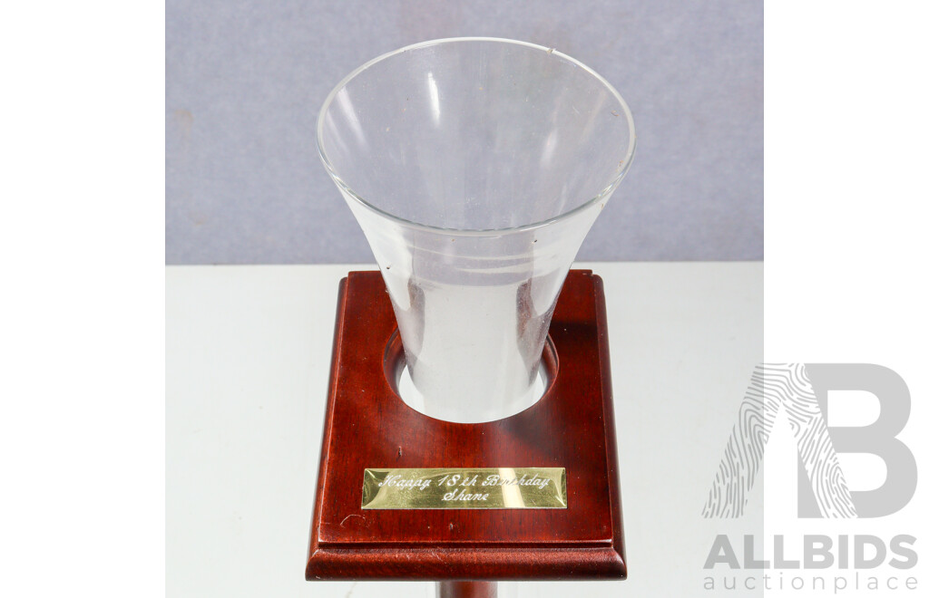 Retro 660ml Machine Gun Shaped Glass and Yard Glass, Both in Original Boxes