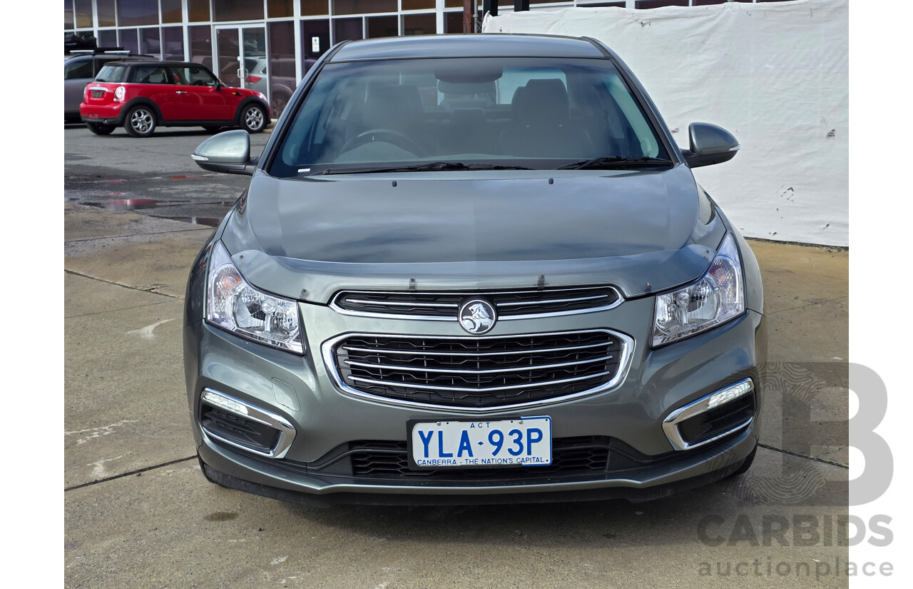 1/2016 Holden Cruze Z-Series JH 4d Sedan Grey 1.8L