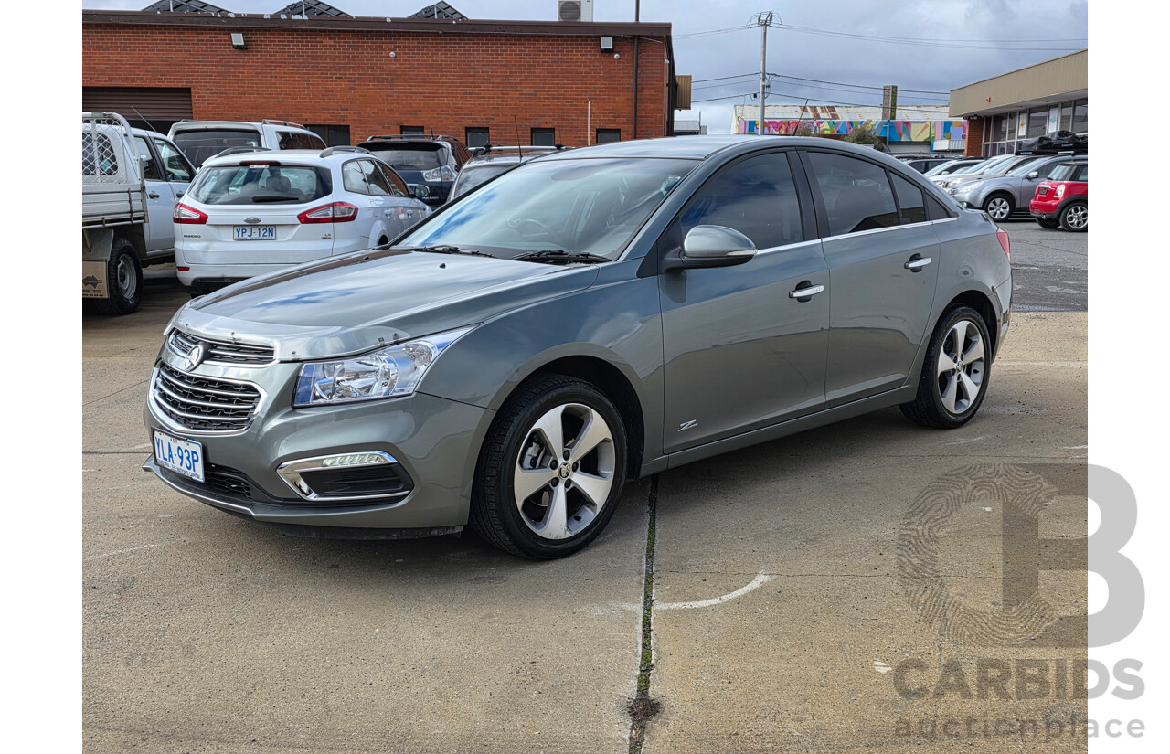 1/2016 Holden Cruze Z-Series JH 4d Sedan Grey 1.8L