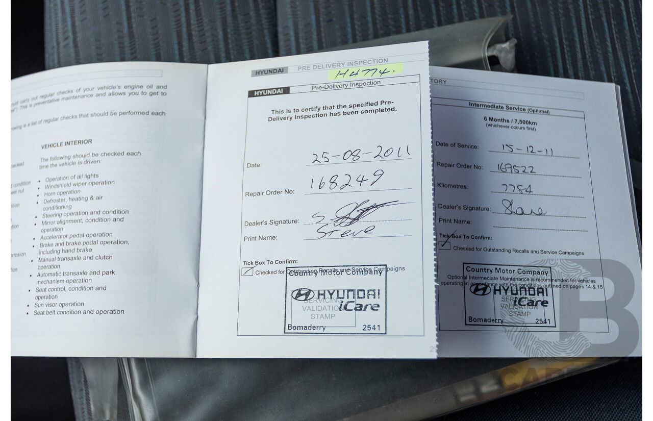 8/2011 Hyundai iLoad TQ MY11 4d Van Hyper Silver Metallic Turbo Diesel 2.5L