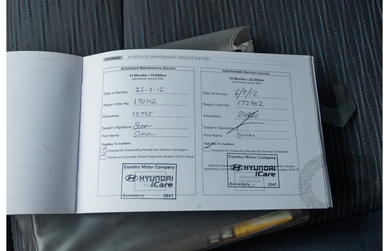 8/2011 Hyundai iLoad TQ MY11 4d Van Hyper Silver Metallic Turbo Diesel 2.5L