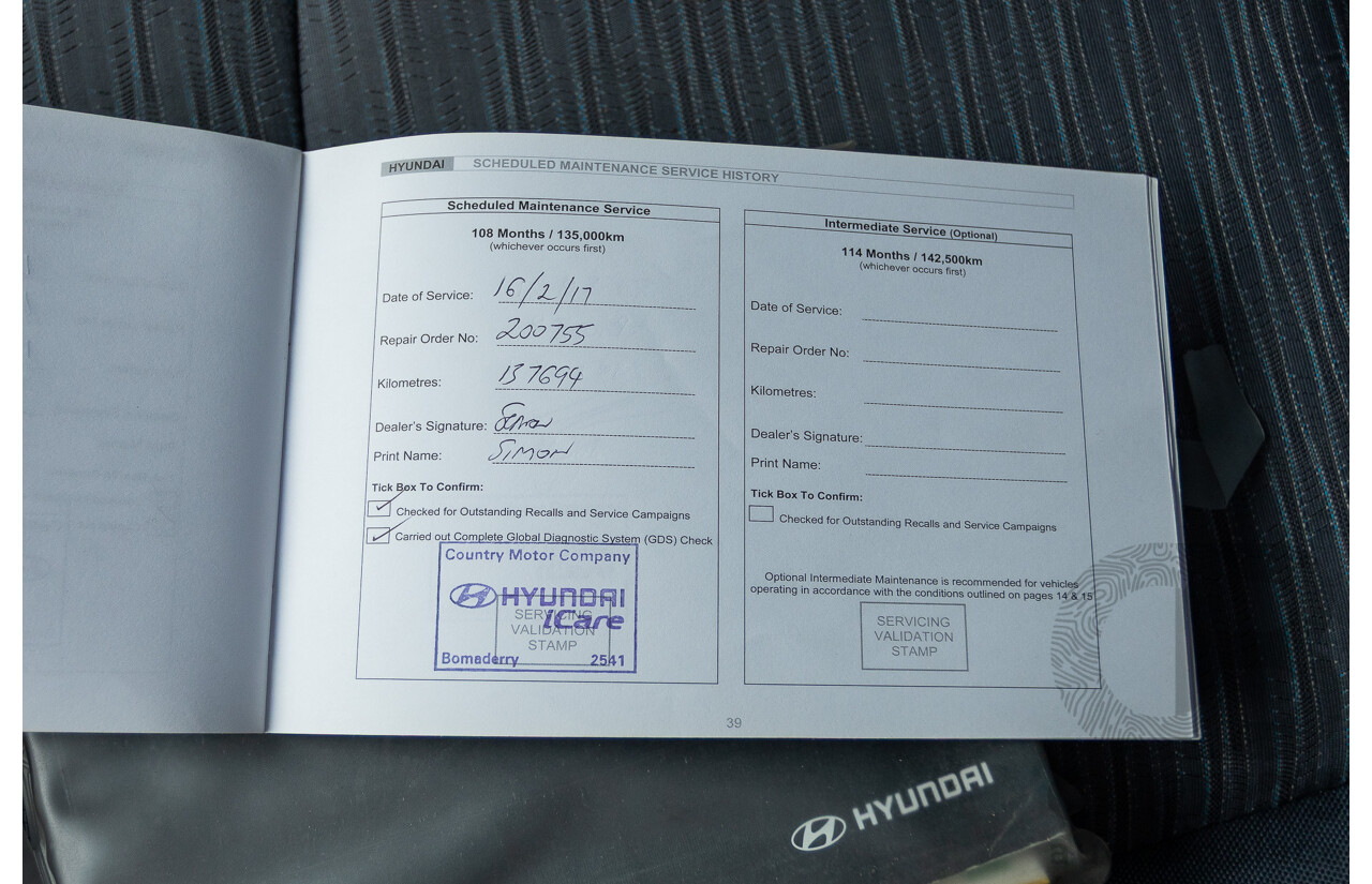 8/2011 Hyundai iLoad TQ MY11 4d Van Hyper Silver Metallic Turbo Diesel 2.5L