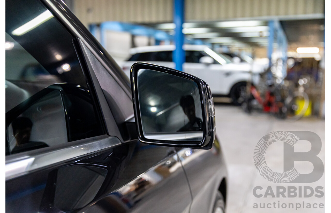 10/2014 Mercedes-Benz ML400 AMG Package (4x4) 166 MY14 4d Wagon Black Obsidian Metallic Twin Turbo V6 3.0L