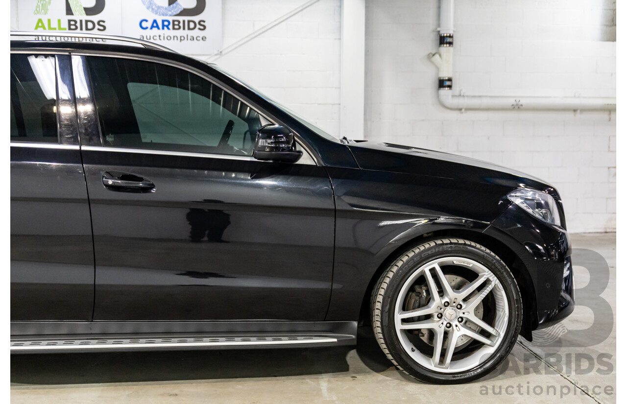 10/2014 Mercedes-Benz ML400 AMG Package (4x4) 166 MY14 4d Wagon Black Obsidian Metallic Twin Turbo V6 3.0L