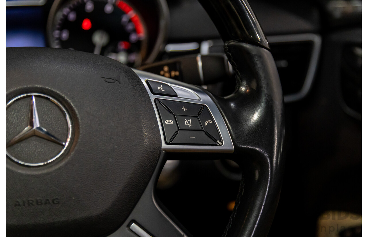 10/2014 Mercedes-Benz ML400 AMG Package (4x4) 166 MY14 4d Wagon Black Obsidian Metallic Twin Turbo V6 3.0L