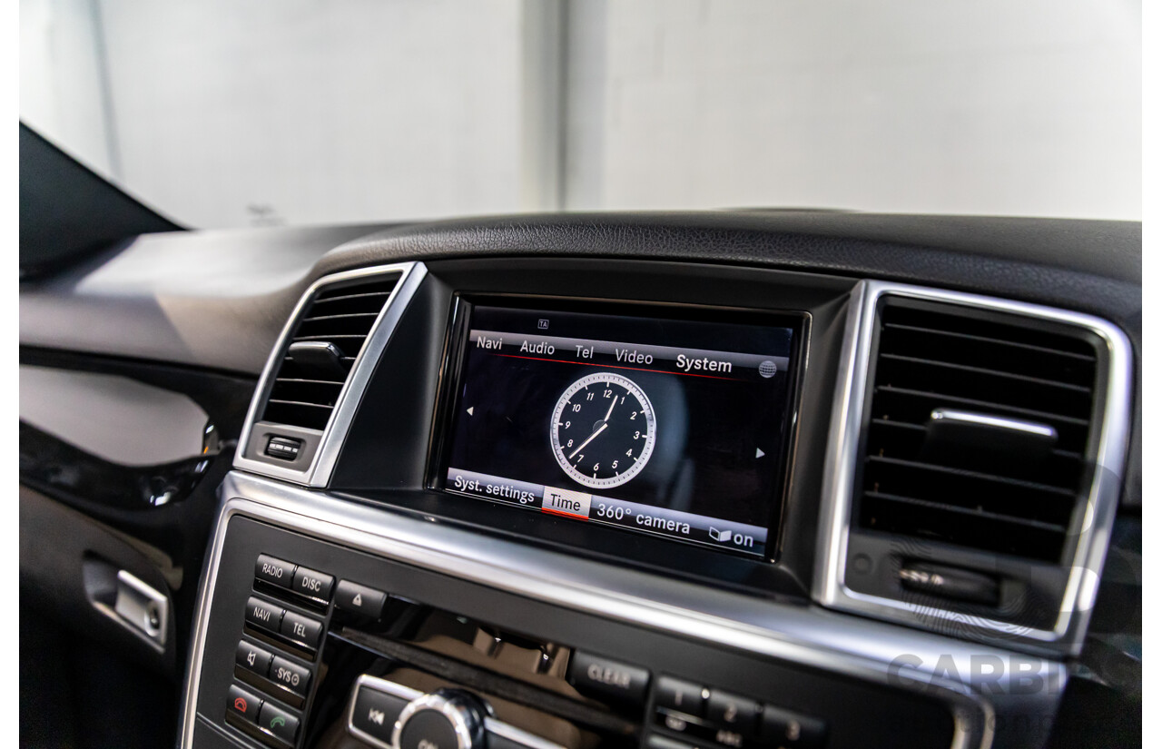 10/2014 Mercedes-Benz ML400 AMG Package (4x4) 166 MY14 4d Wagon Black Obsidian Metallic Twin Turbo V6 3.0L