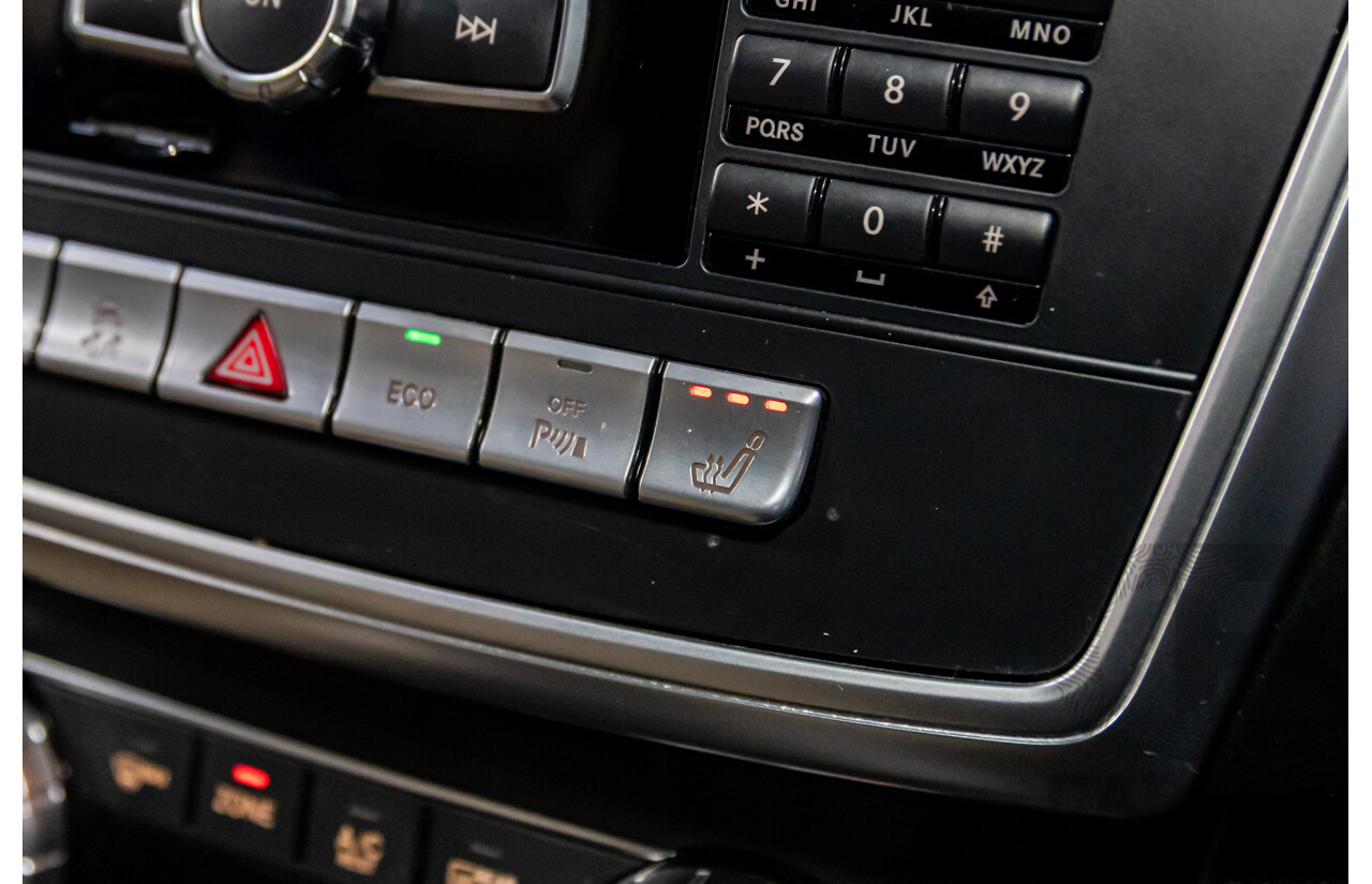 10/2014 Mercedes-Benz ML400 AMG Package (4x4) 166 MY14 4d Wagon Black Obsidian Metallic Twin Turbo V6 3.0L