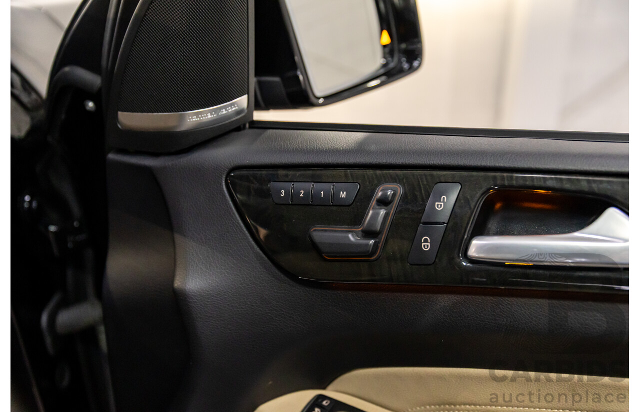 10/2014 Mercedes-Benz ML400 AMG Package (4x4) 166 MY14 4d Wagon Black Obsidian Metallic Twin Turbo V6 3.0L