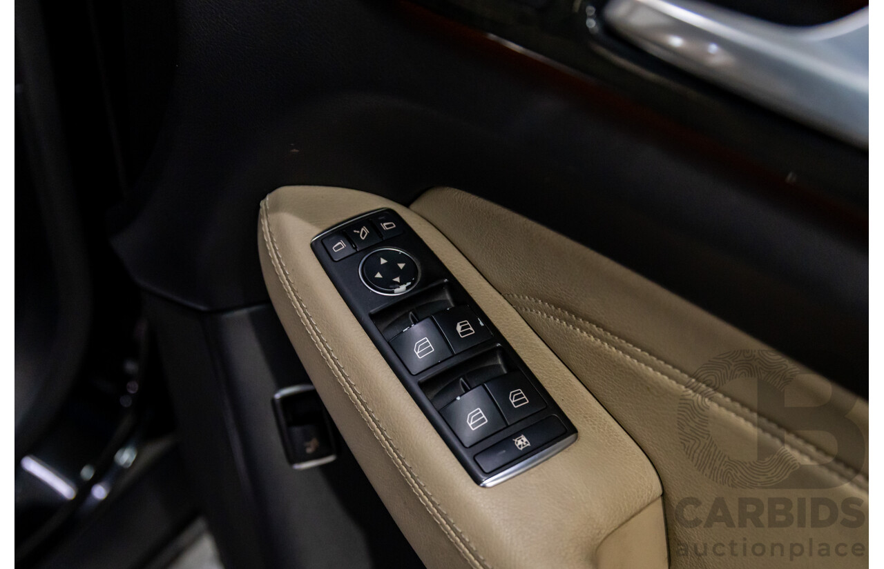 10/2014 Mercedes-Benz ML400 AMG Package (4x4) 166 MY14 4d Wagon Black Obsidian Metallic Twin Turbo V6 3.0L