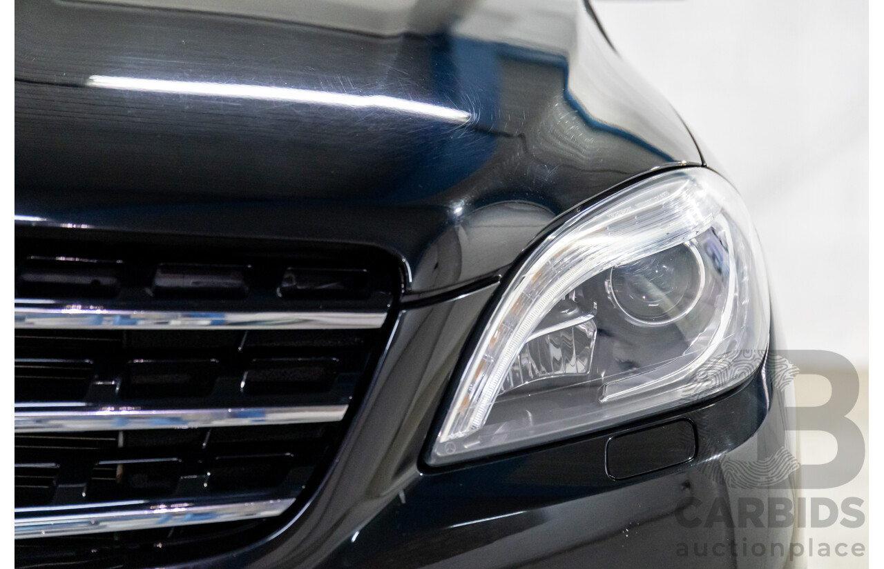 10/2014 Mercedes-Benz ML400 AMG Package (4x4) 166 MY14 4d Wagon Black Obsidian Metallic Twin Turbo V6 3.0L
