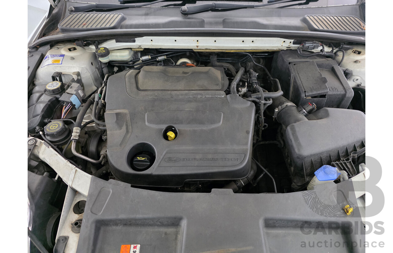 12/2010 Ford Mondeo LX TDCi MB 4d Wagon White Turbo Diesel 2.0L