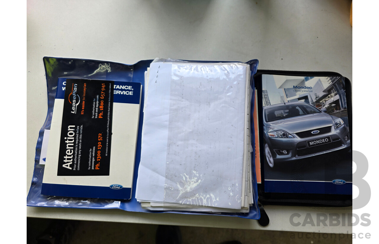 12/2010 Ford Mondeo LX TDCi MB 4d Wagon White Turbo Diesel 2.0L