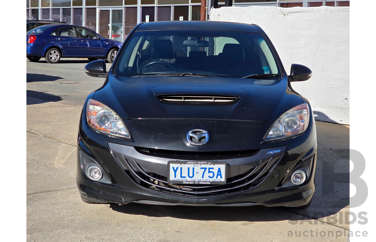 11/2009 Mazda Mazda3 MPS BL 5d Hatchback Black 2.3L
