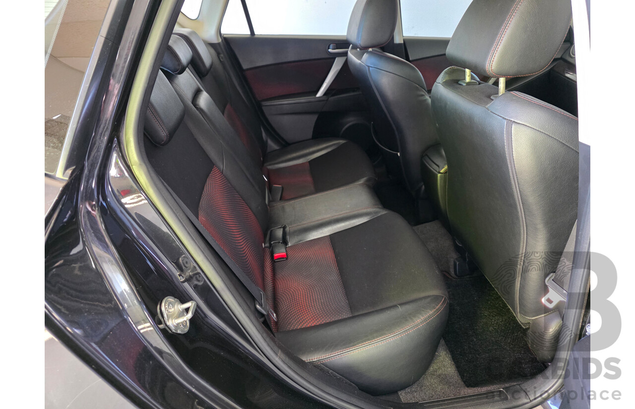 11/2009 Mazda Mazda3 MPS BL 5d Hatchback Black 2.3L