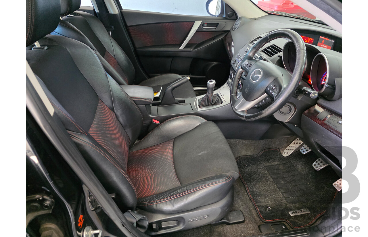 11/2009 Mazda Mazda3 MPS BL 5d Hatchback Black 2.3L