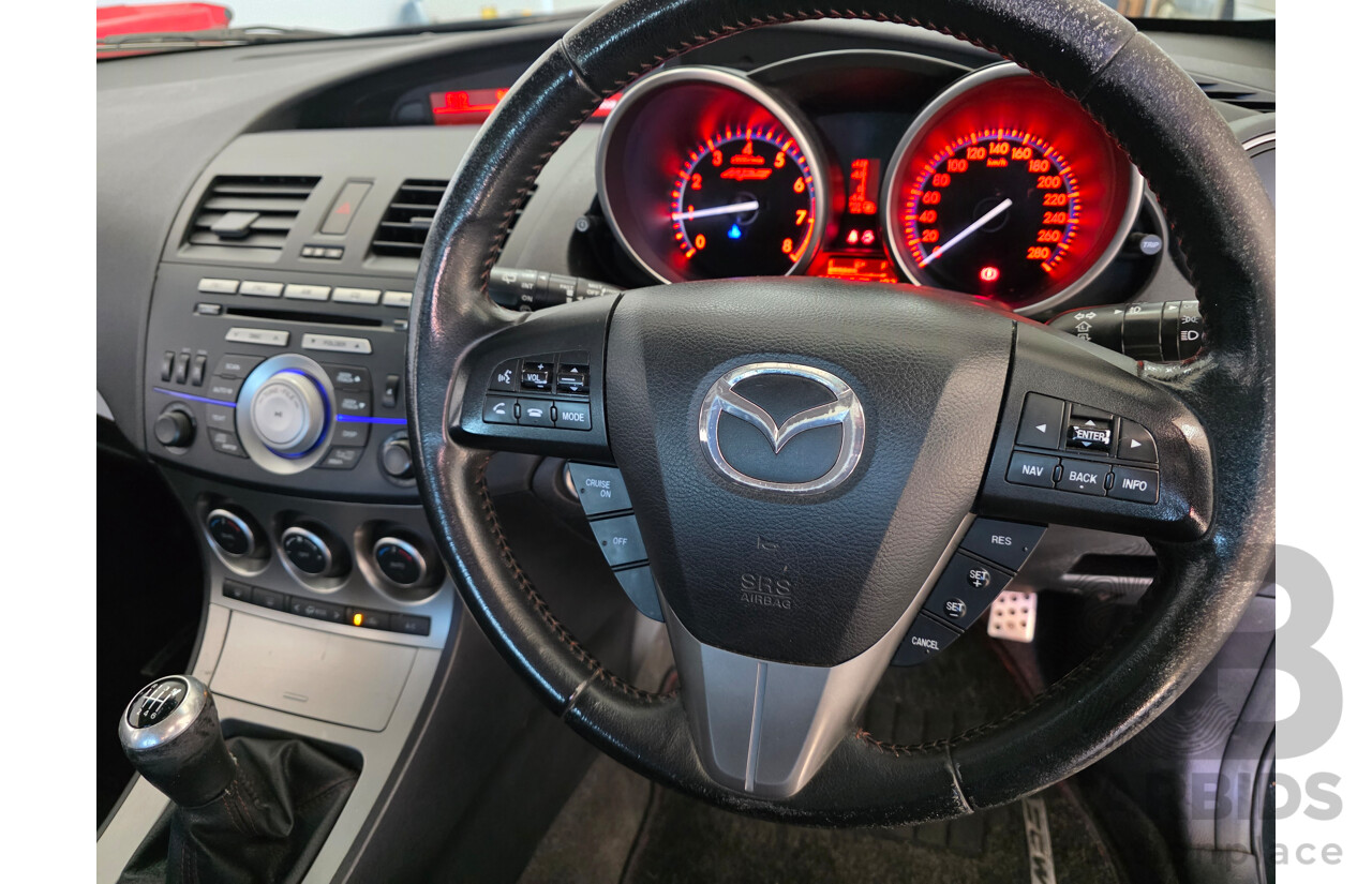 11/2009 Mazda Mazda3 MPS BL 5d Hatchback Black 2.3L