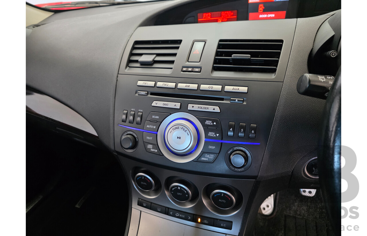 11/2009 Mazda Mazda3 MPS BL 5d Hatchback Black 2.3L