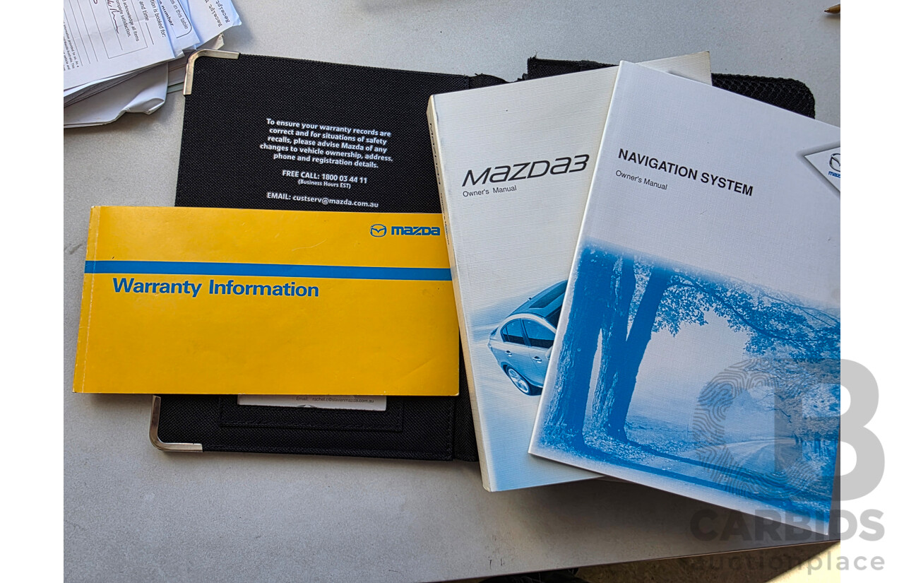 11/2009 Mazda Mazda3 MPS BL 5d Hatchback Black 2.3L