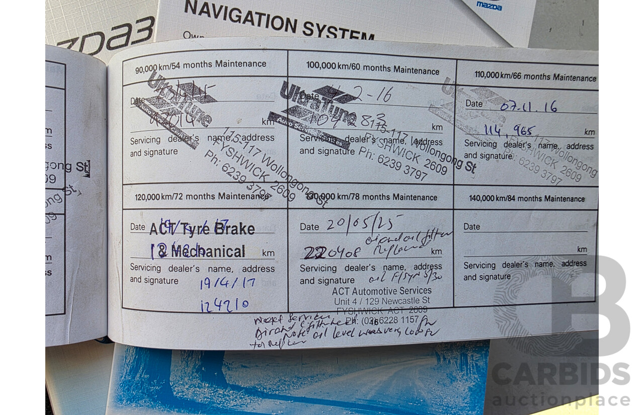 11/2009 Mazda Mazda3 MPS BL 5d Hatchback Black 2.3L